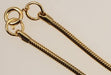 Snake Chain Necklaces  Gold Plated 18 Inch   2.2mm   1 Dozen For