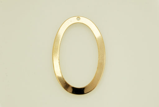 Earring Drop Gold Plated  41mm x 27mm  50 For