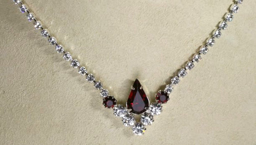 Rhinestone necklace  1 for