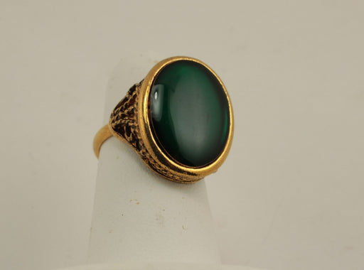 Gold Plated Filigree Rings  Available in Emerald Green and Ruby Red  1 Dozen for