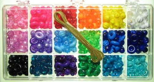 Plastic bead kit  1 for 