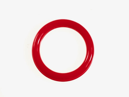Round Plastic Hoops  28mm Opaque Red  1 gross for